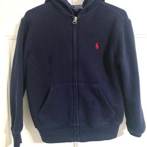 Polo Ralph Lauren blue hoodie